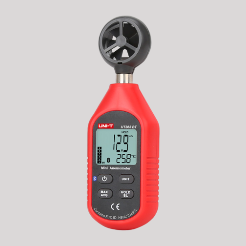 UNI T UT363BT Wind Speed Digital Meter Bluetooth Pocket Anemometer