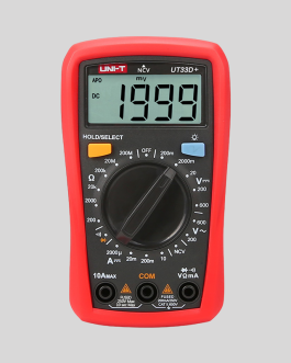 UNI-T UT33D+ Palm Size Multimeter