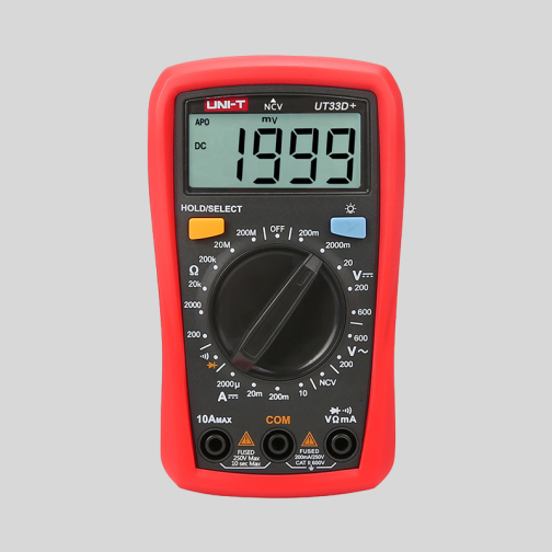 UNI-T UT33D+ Palm Size Multimeter