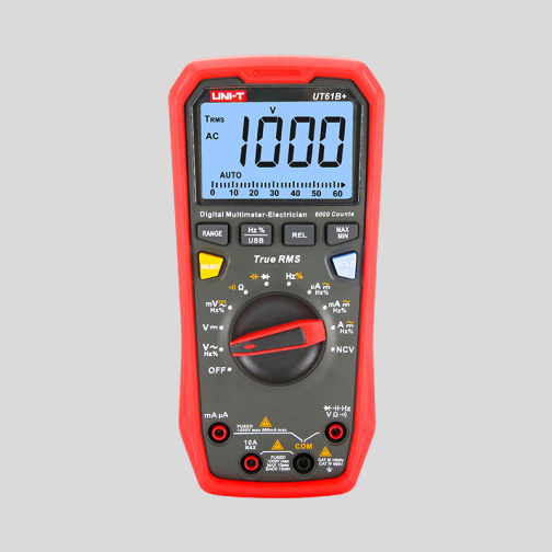 UNI T Handheld Professional True RMS Digital Multimeter UT61D+