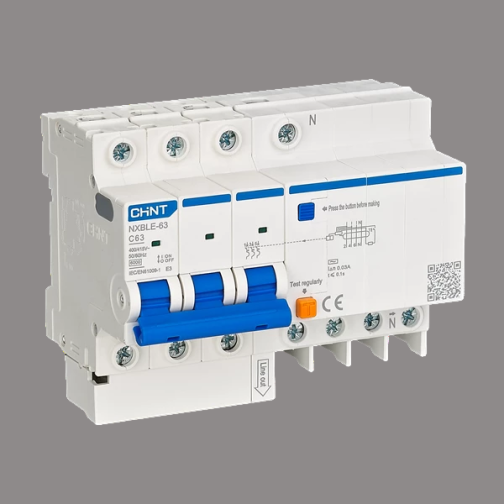 CHINT NXBLE-63 3P+N Residual current operated circuit breaker