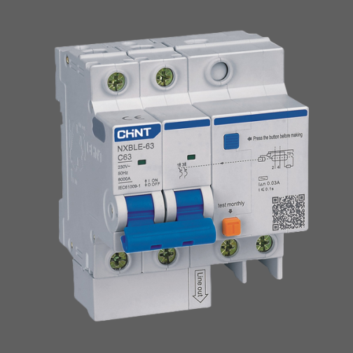 NXBLE-63 1P+N Residual Current Operated Circuit Breaker