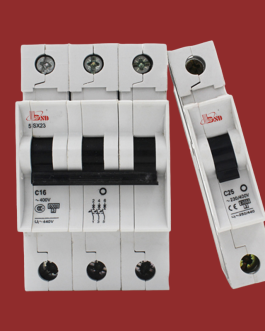 Siemens 5SX23 C25 3-Pole Circuit Breaker