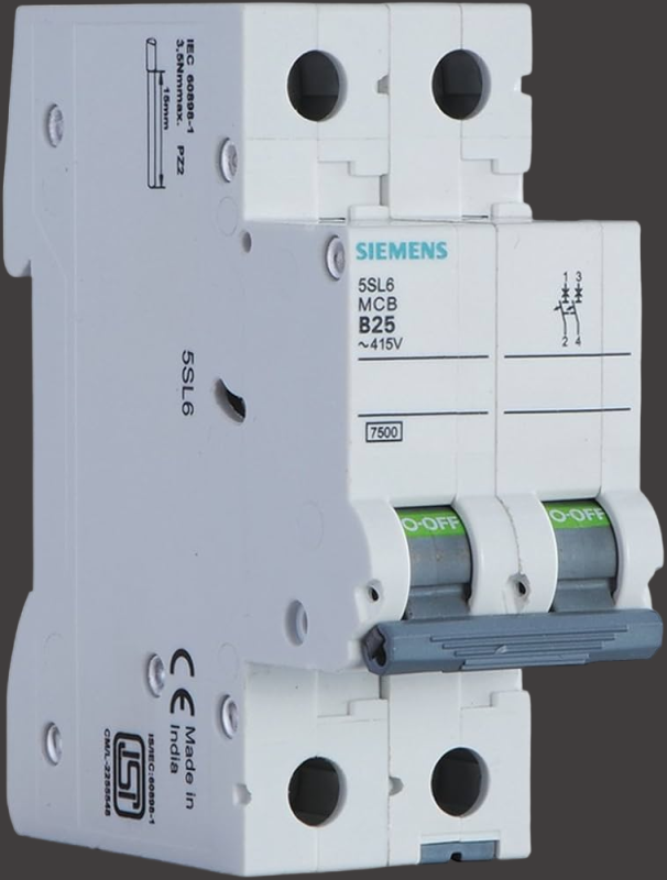 SIEMENS 5SY65 MCB C16A 2Pole