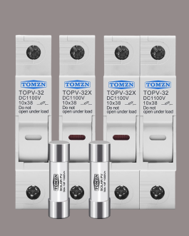 TOMZN TOPV-32X DC 1100V PV Fuses for Solar System Protection