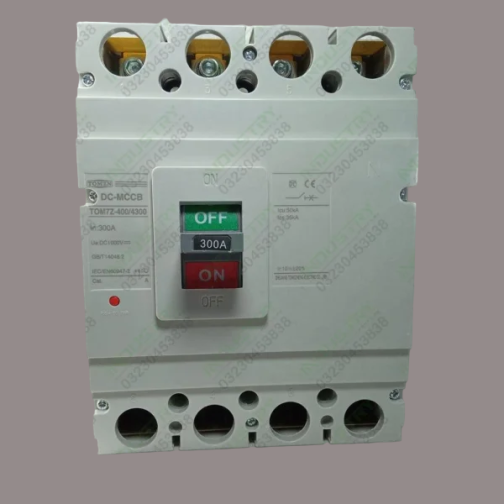 Tomzn DC-MCCB TOM7Z-400/4300 MCCB DC 300A Circuit Breaker