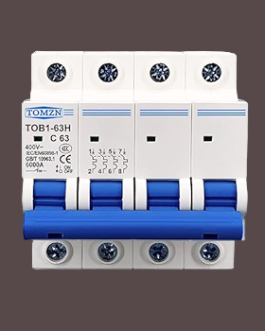 TOB1-63H4P AC Type 230/400V~ 50HZ/60HZ 63A Mini Breaker