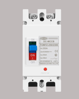 TOMZN 2P DC Solar Molded Case Circuit Breaker MCCB for Solar PV