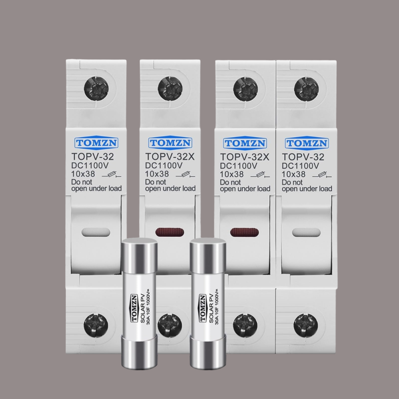 TOMZN TOPV-32X DC 1100V PV Fuses for Solar System Protection