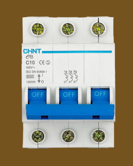 CHINT Miniature Circuit Breaker 4.5kA MCB EB 3pole