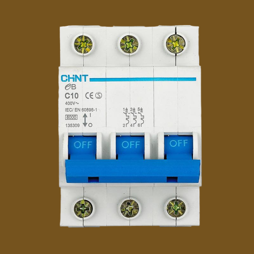 CHINT Miniature Circuit Breaker 4.5kA MCB EB 3pole