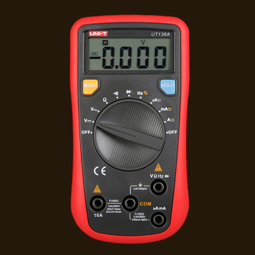 UNI-T UT136A Digital Multimeters with Frequency Duty Cycle Test Multimetro LCR Meter