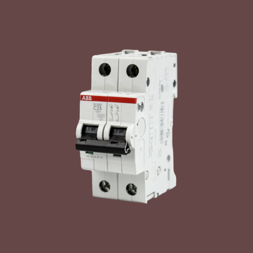 ABB S262-B6 2POL 125V DC-400V AC 10KA White