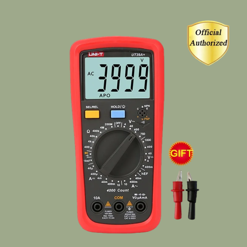 UNI T Handheld Auto Range Digital Multimeter UT39A+