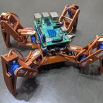 Spider Robot Student Project Bluetooth Mobile Control Cheap Price